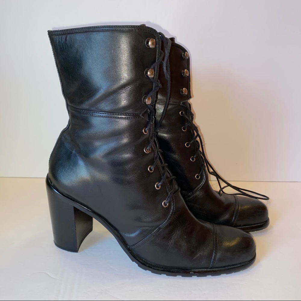 Women’s Guess Marciano black combat boots 7 M